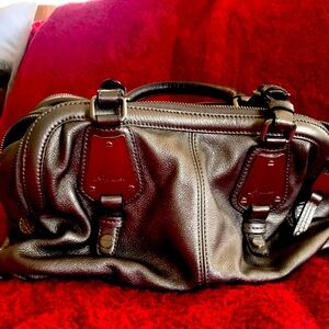 Silver B Makowsky Bag